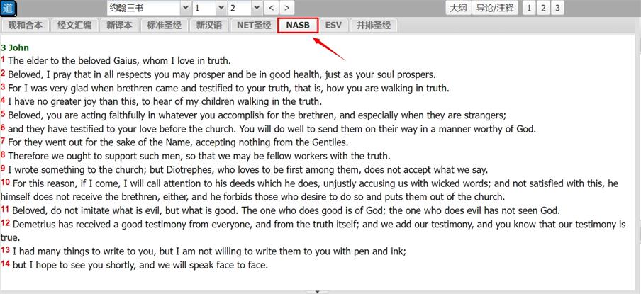 NASB阅读界面截图1